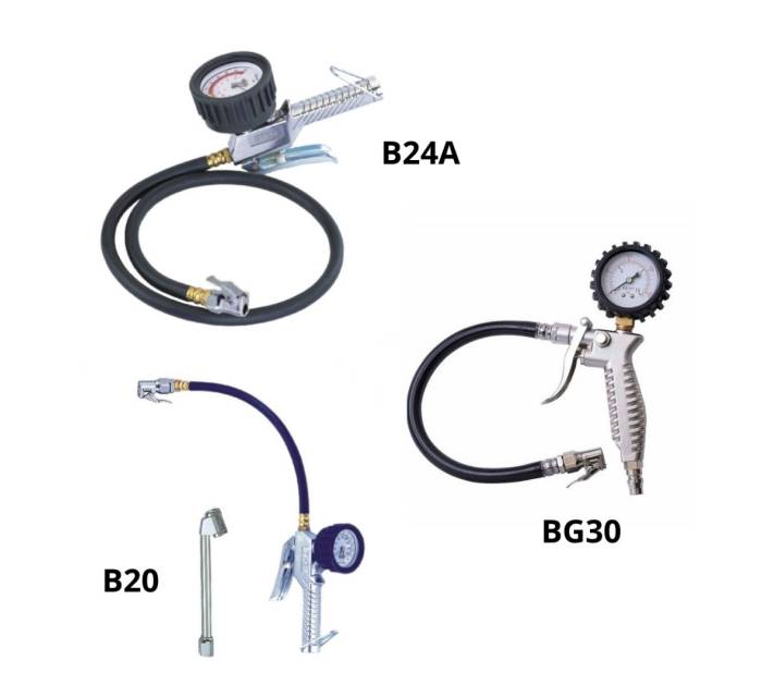 3 Functions Tyre Inflater Gun | THB