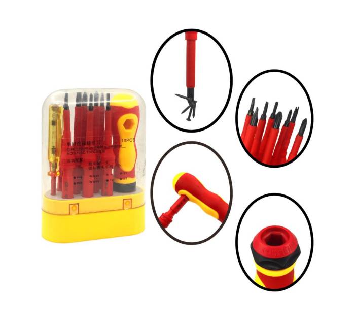 10PCS Screwdriver Set - No.9706