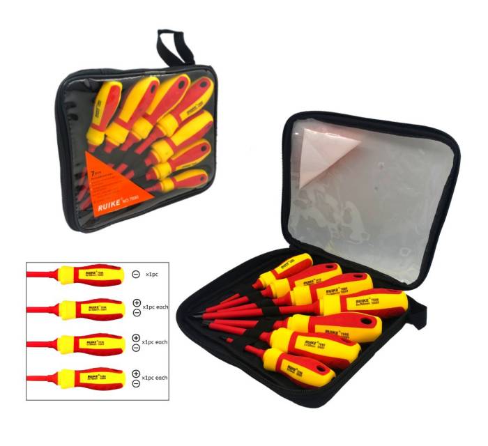 7PCS Screwdriver Set with Test Pen - No.7690