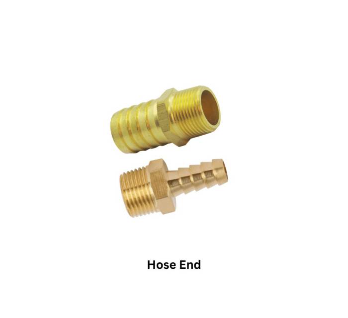 Brass Hose End