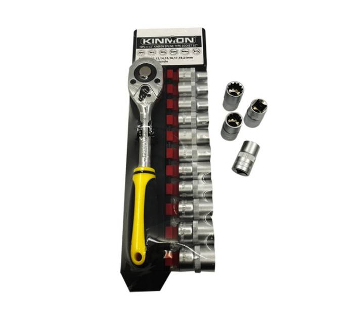 12PCS Socket Set/ Spline | KINMON