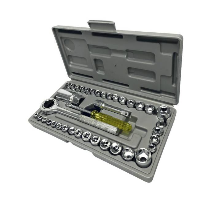 40pcs 1/4" & 3/8" Socket Set | Super Action