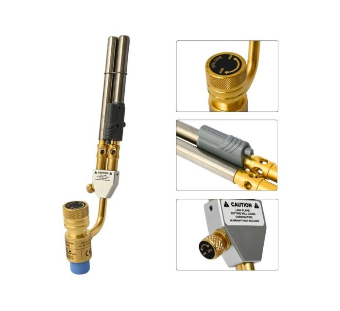 Swivel Torch - Dual Tube HT2