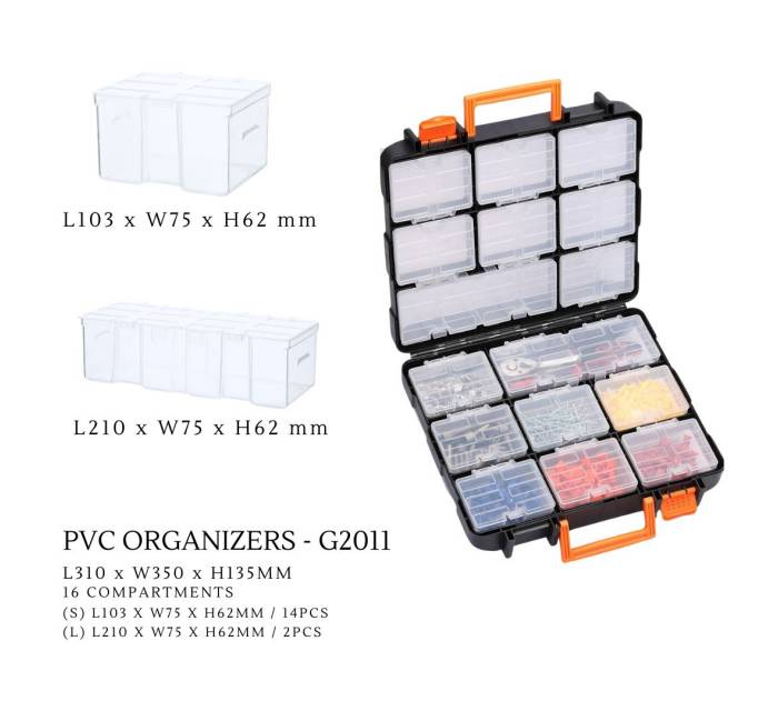 PVC Tool Box with Wheel - G2050