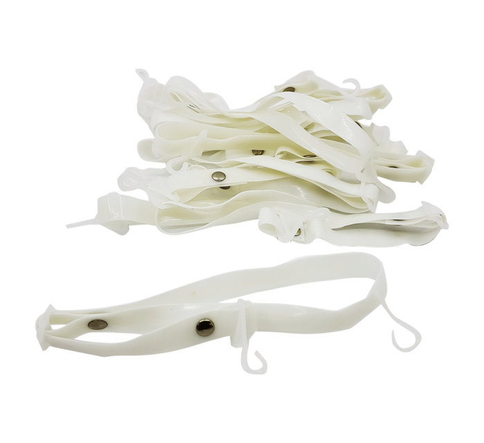 2PCS Chin Strap - White