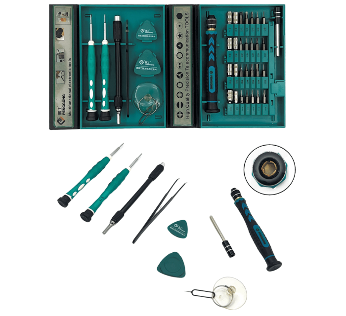 38PCS Electronic Screw Bit Set 8151A