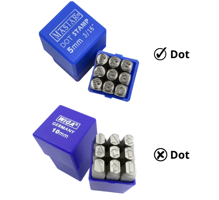 9PCS Number Punch | WIGA